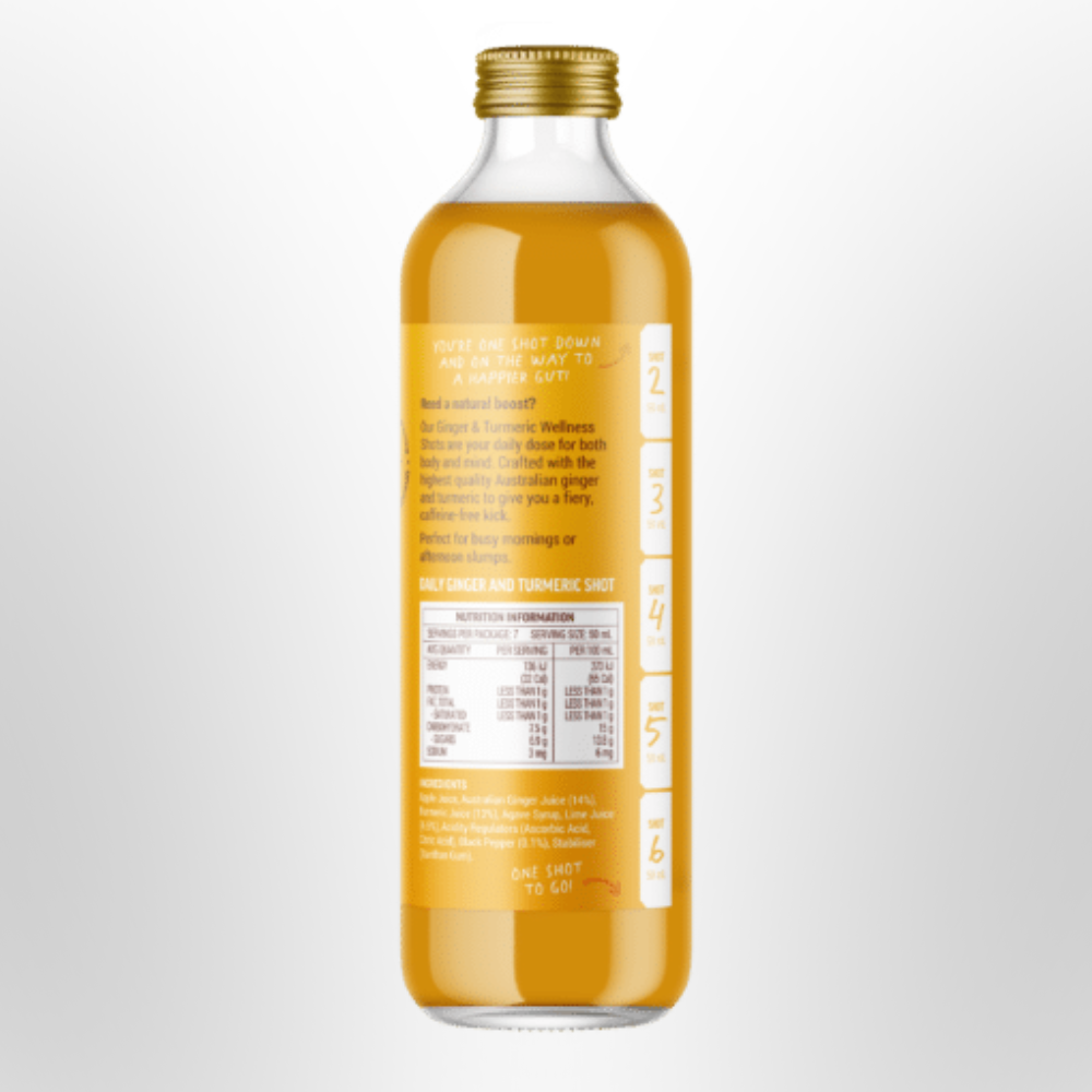 BUDERIM GINGER Shots Ginger & Turmeric 350ml