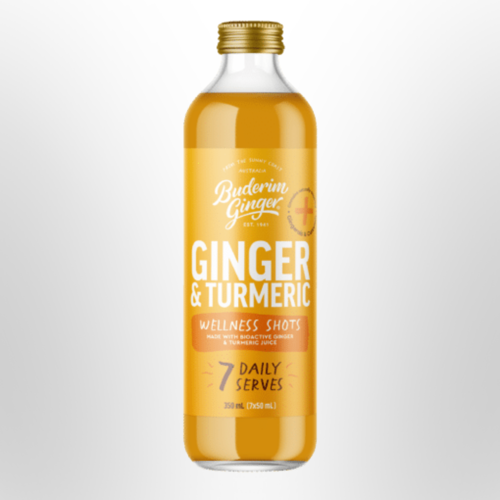 BUDERIM GINGER Shots Ginger & Turmeric 350ml