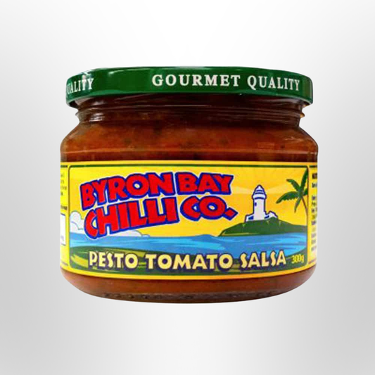 BYRON BAY CHILLI CO Pesto Tomato Salsa 300g