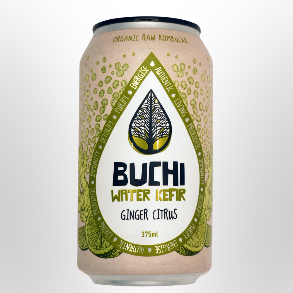 Ginger Citrus Water Kefir 375ml BUCHI