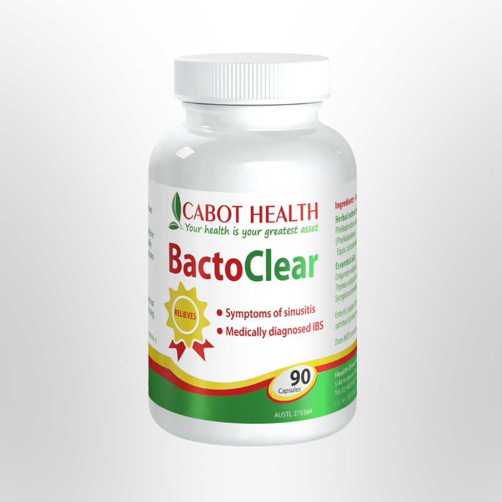 CABOT HEALTH Bactoclear 90 Caps