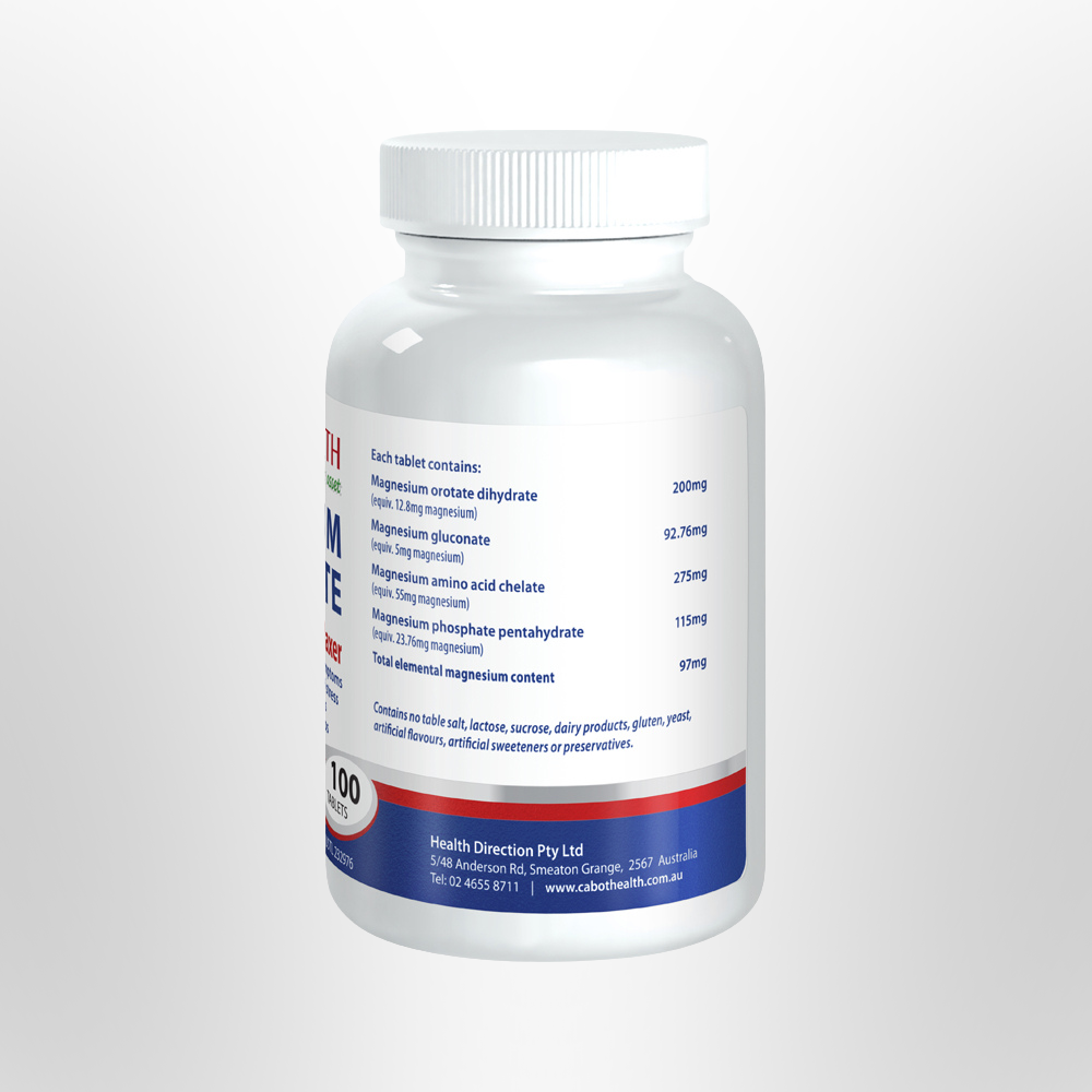 CABOT HEALTH Magnesium Complete 100 Tabs