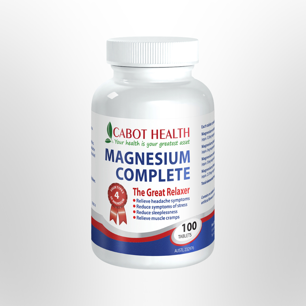 CABOT HEALTH Magnesium Complete 100 Tabs