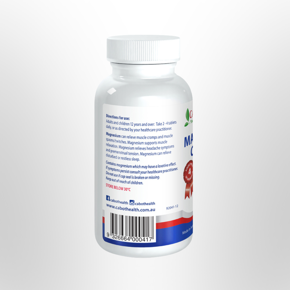 CABOT HEALTH Magnesium Complete 200 Tablets