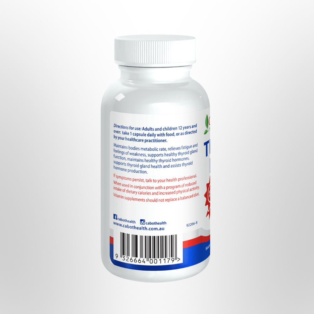 CABOT HEALTH Thyroid Health 120 Caps