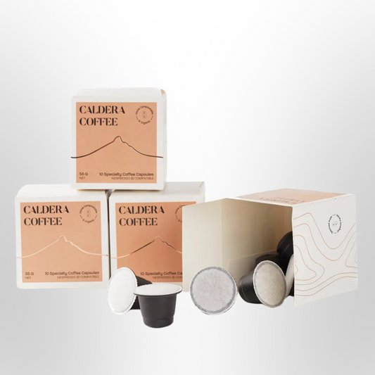 CALDERA Pods (Nespresso Compatible) Coffee Organic 55g x 10