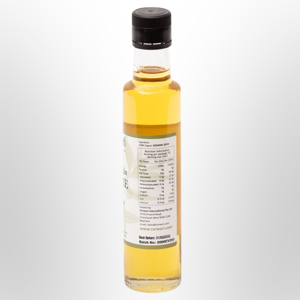 CARWARI Sesame Oil Organic 250ml