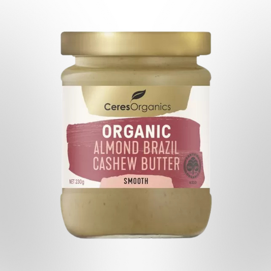 CERES ORGANICS ABC - Almond Brazil & Cashew Spread Organic 230g