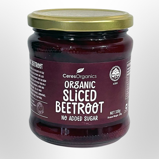 CERES ORGANICS Sliced Beetroot Organic 330g
