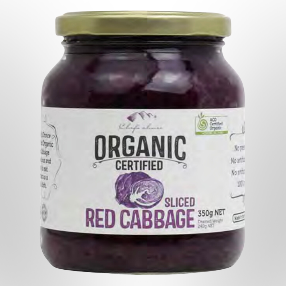 CHEF'S CHOICE Red Cabbage Organic 350g