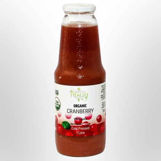 COMPLETE HEALTH Cranberry 100% Organic Juice 1L
