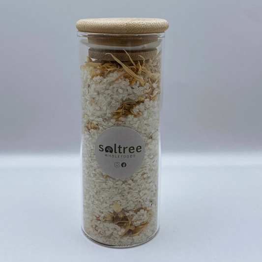 Calendula & Bentonite Bath Salts (175ml Jar)