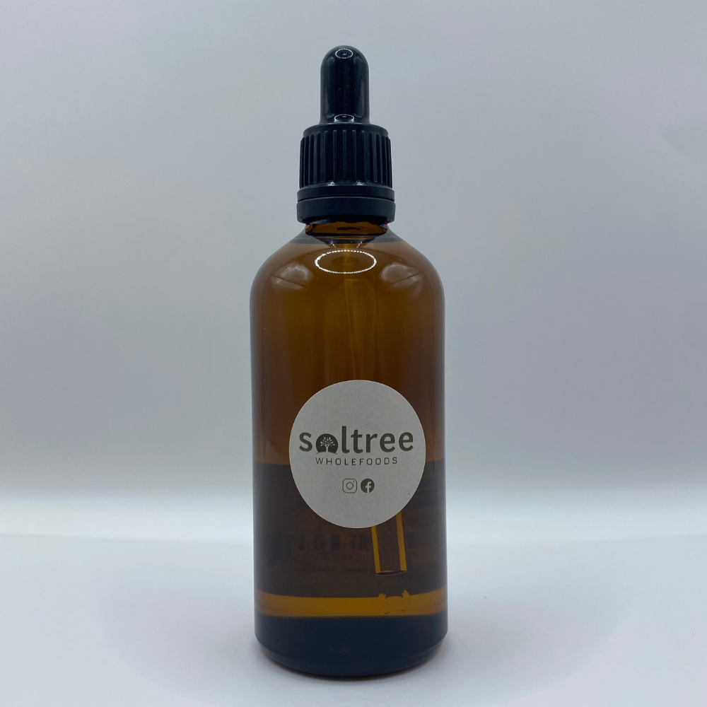 Castor Oil Organic Hexane Free (100ml Amber Dropper)