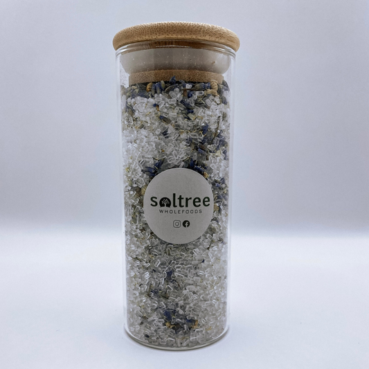 Chamomile & Lavender Bath Salts (175ml Jar)