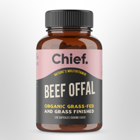 CHIEF Beef Offal 120 Caps Organic