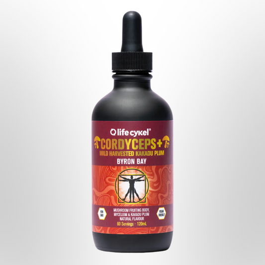 LIFE CYKEL Cordyceps + Wild Harvested Kakadu Plum 120ml