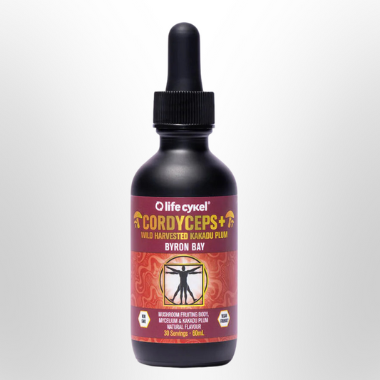 LIFE CYKEL Cordyceps + Wild Harvested Kakadu Plum 60ml