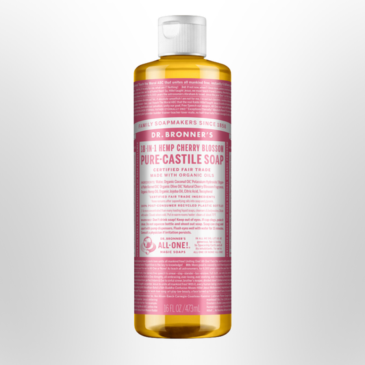 DR BRONNERS Pure Castile Soap Cherry Blossom 473ml