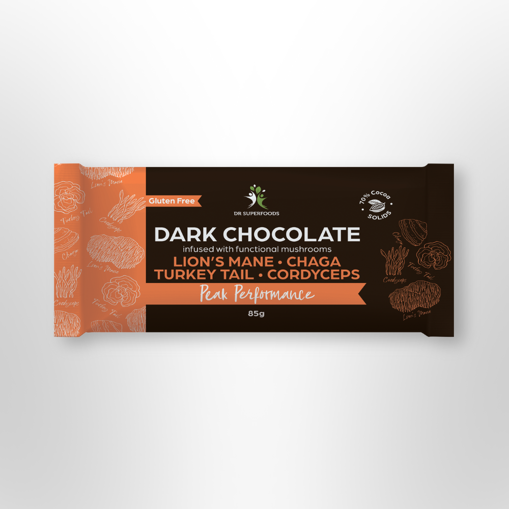 DR SUPERFOODS Dark Chocolate Bar Peak Performance 85g