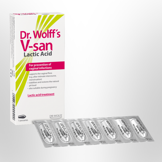 DR WOLFFS V-San Pessaries Lactic Acid 7Pk