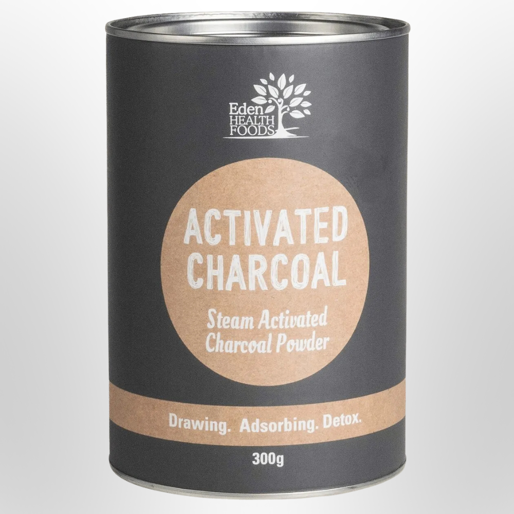 EDEN HEALTHFOODS Steam Activated Charcoal Powder 300g