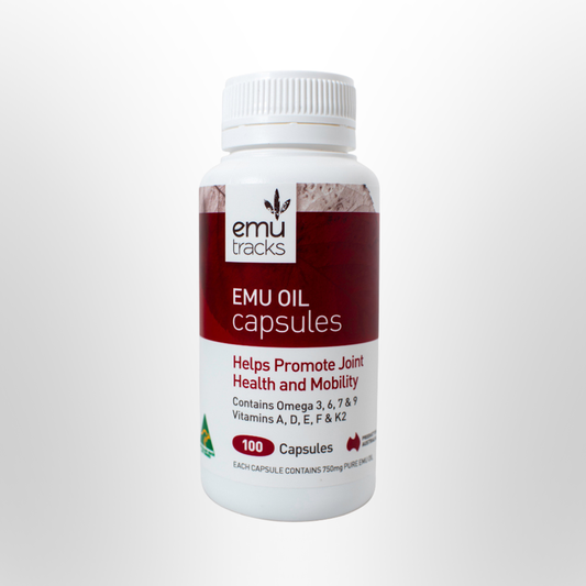 EMU TRACKS Emu Oil 750mg 100 Caps