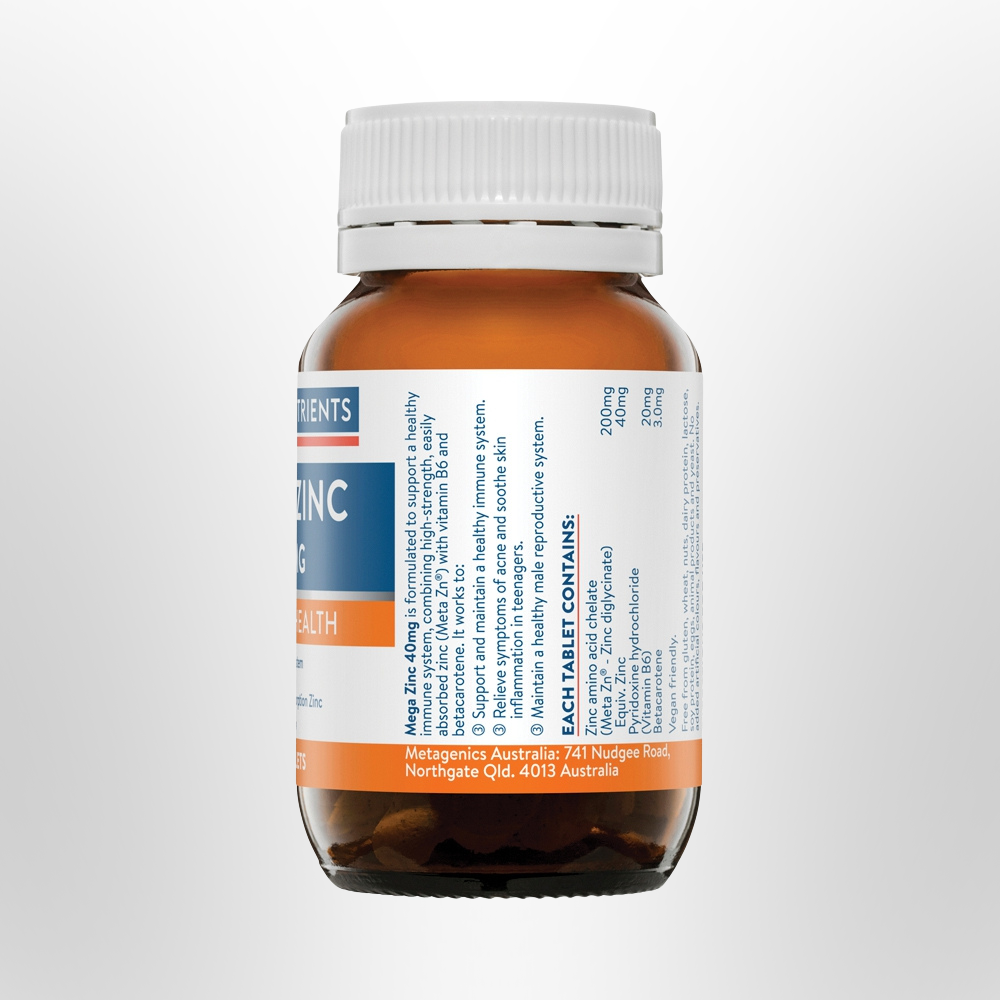 ETHNUT Mega Zinc 120 Tabs