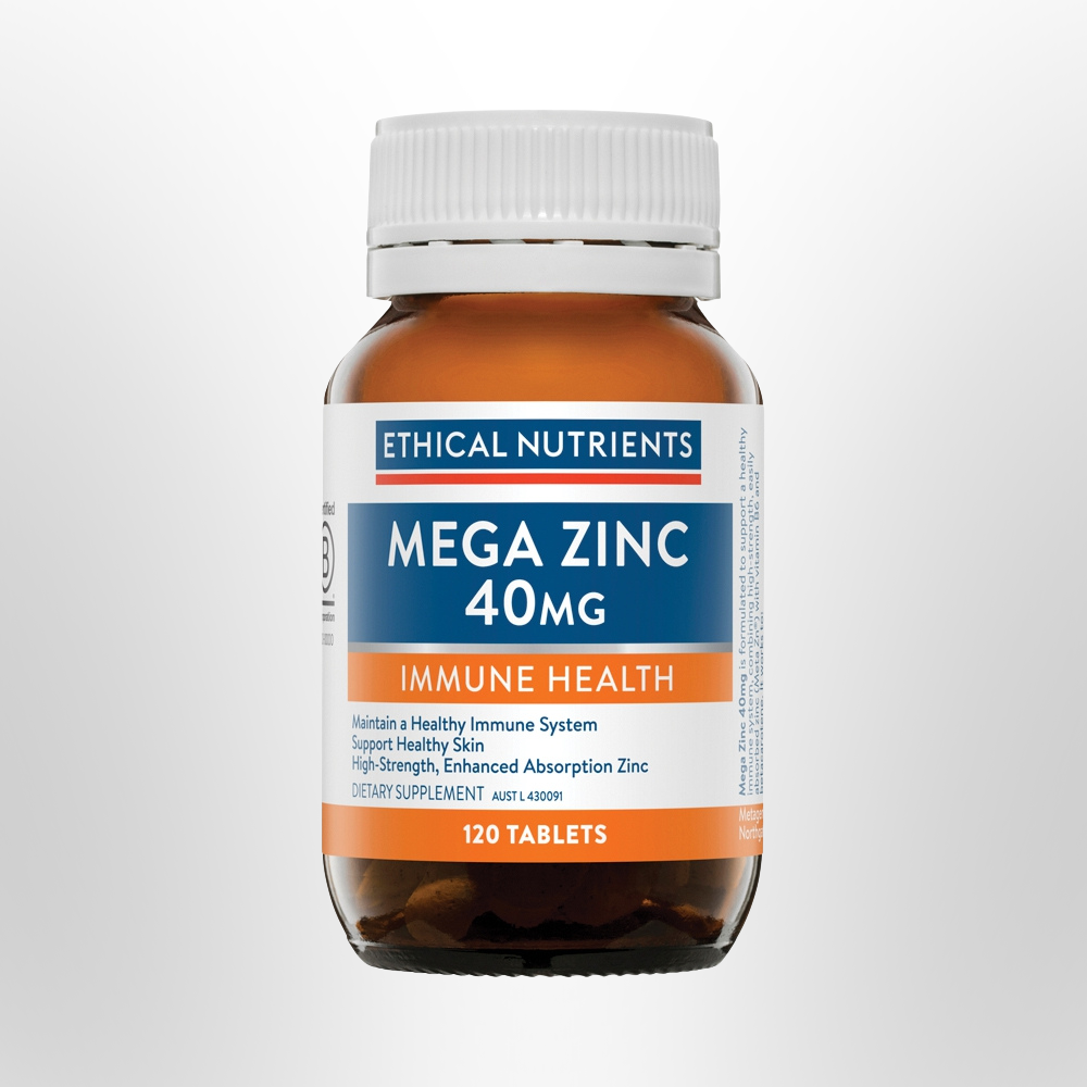 ETHNUT Mega Zinc 120 Tabs