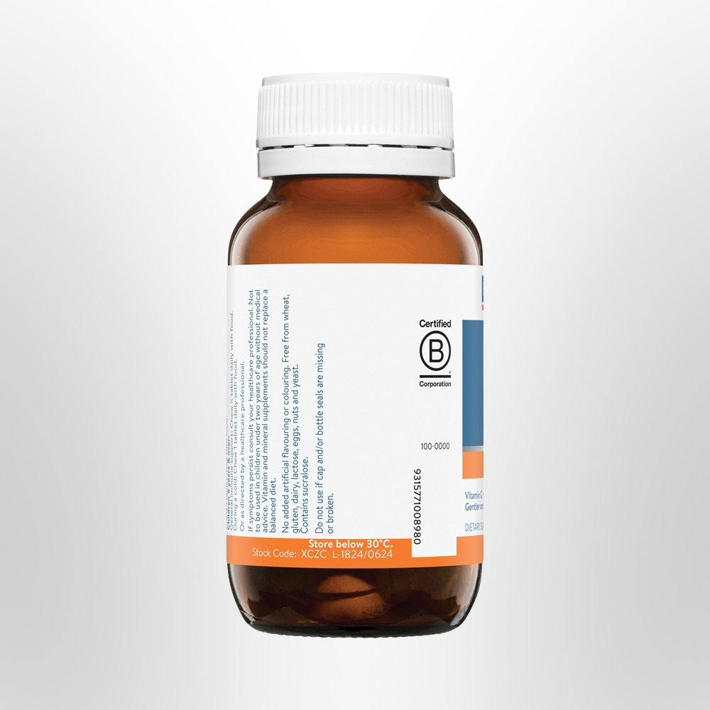 ETHNUT Extra C Zingles 50 Tabs