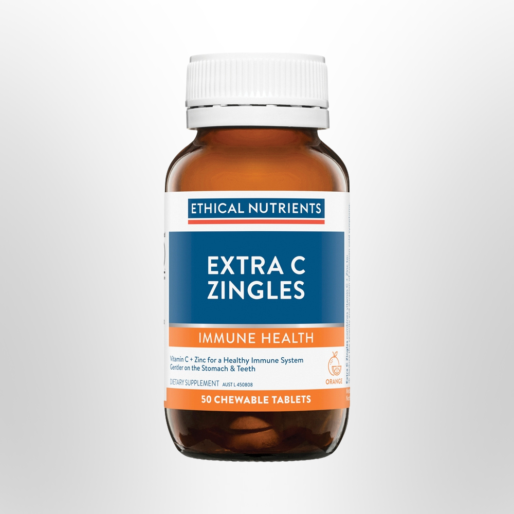 ETHNUT Extra C Zingles 50 Tabs