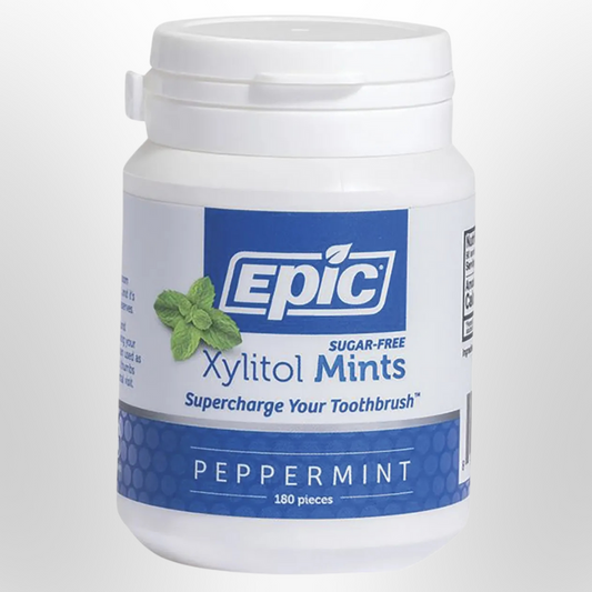 Epic Xylitol Dental Mints Peppermint 180pcs