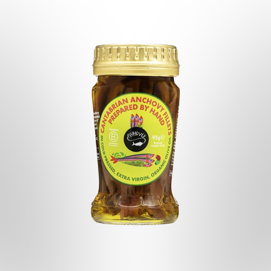 FISH4EVER Anchovies in Olive Oil Jar 95g