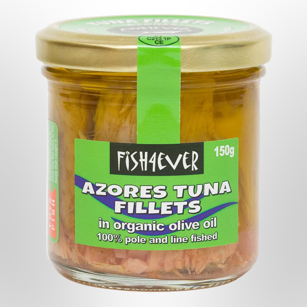FISH4EVER Azores Skipjack Tuna Fillets in Olive Oil 150g
