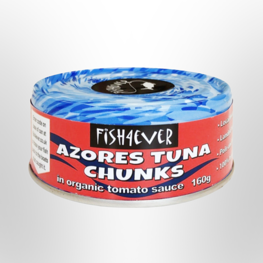 FISH4EVER Skipjack Tuna Chunks in Tomato Sauce 160g