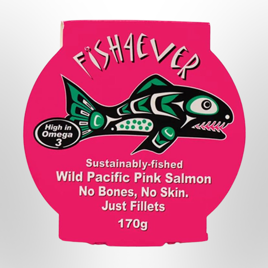 FISH4EVER Wild Pacific Pink Salmon Fillets 170g