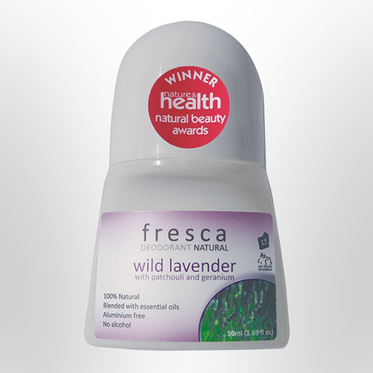 FRESCA Natural Deodorant Wild Lavender (with Patchouli & Geranium) 50ml