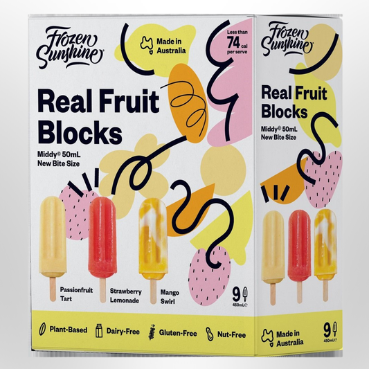FROZEN SUNSHINE 9pk Real Fruit 450ml