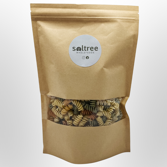 Fusilli Pasta (Tomato & Spinach) Organic (400g Bag)