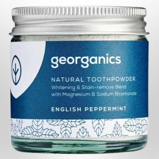 GEORGANICS Mineral Toothpowder English Peppermint 60ml