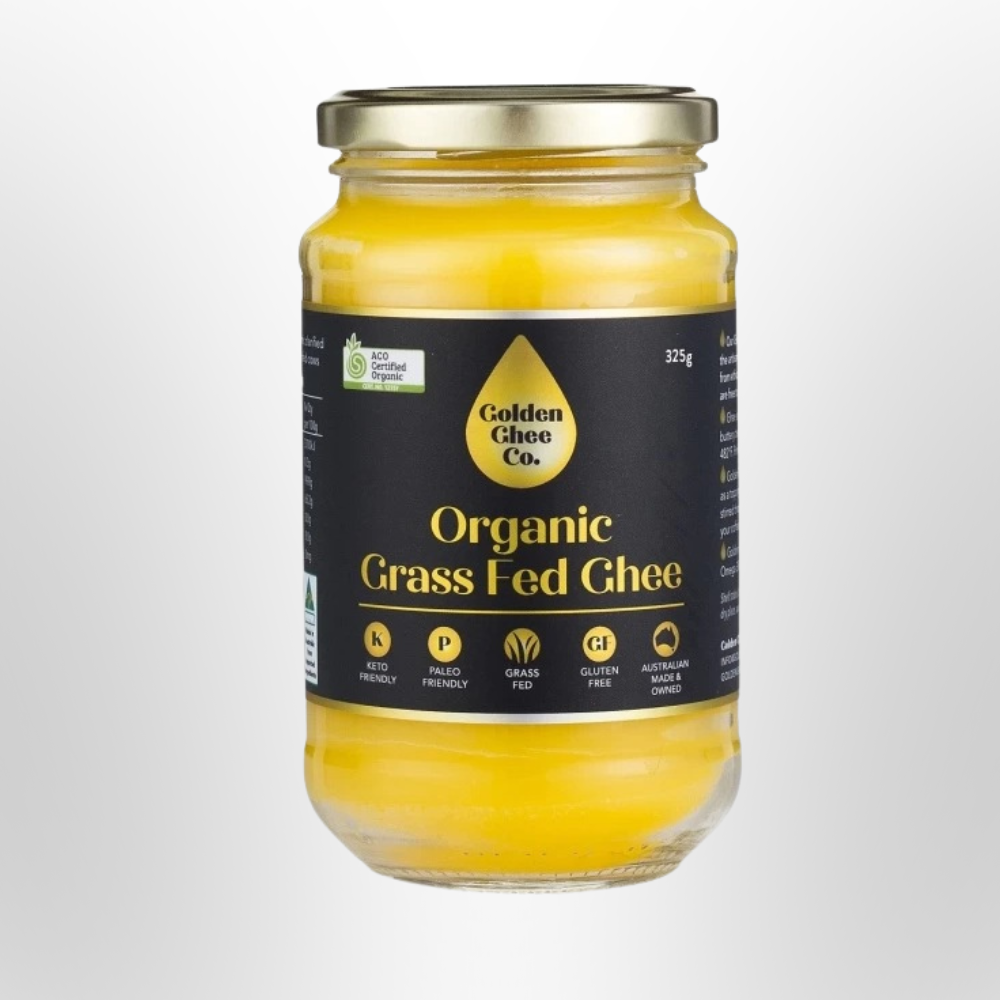 GOLDEN GHEE CO Grass Fed Ghee Organic 325g