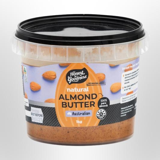 H2G Almond Butter Natural Australian 1kg