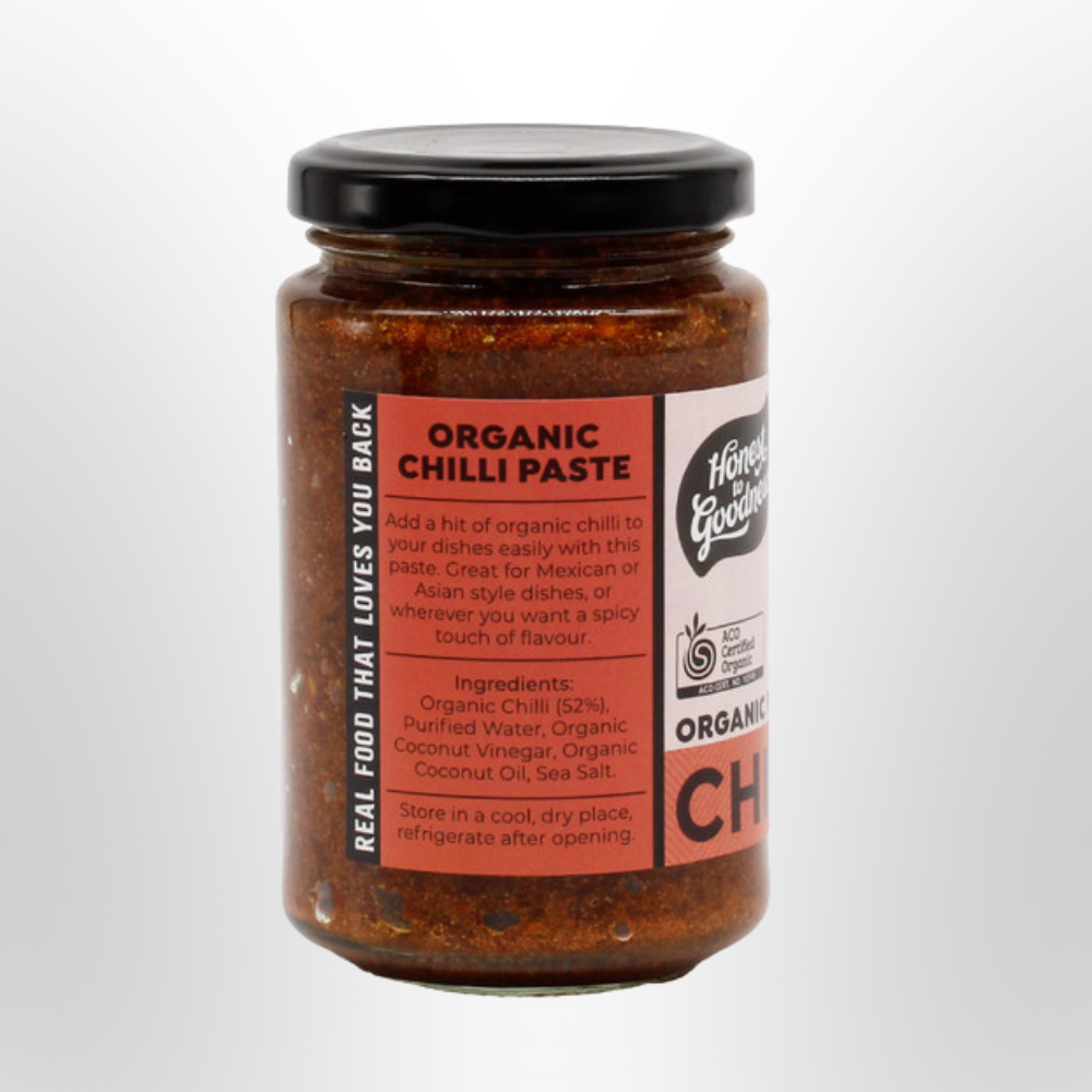 H2G Chilli Paste Organic 200g