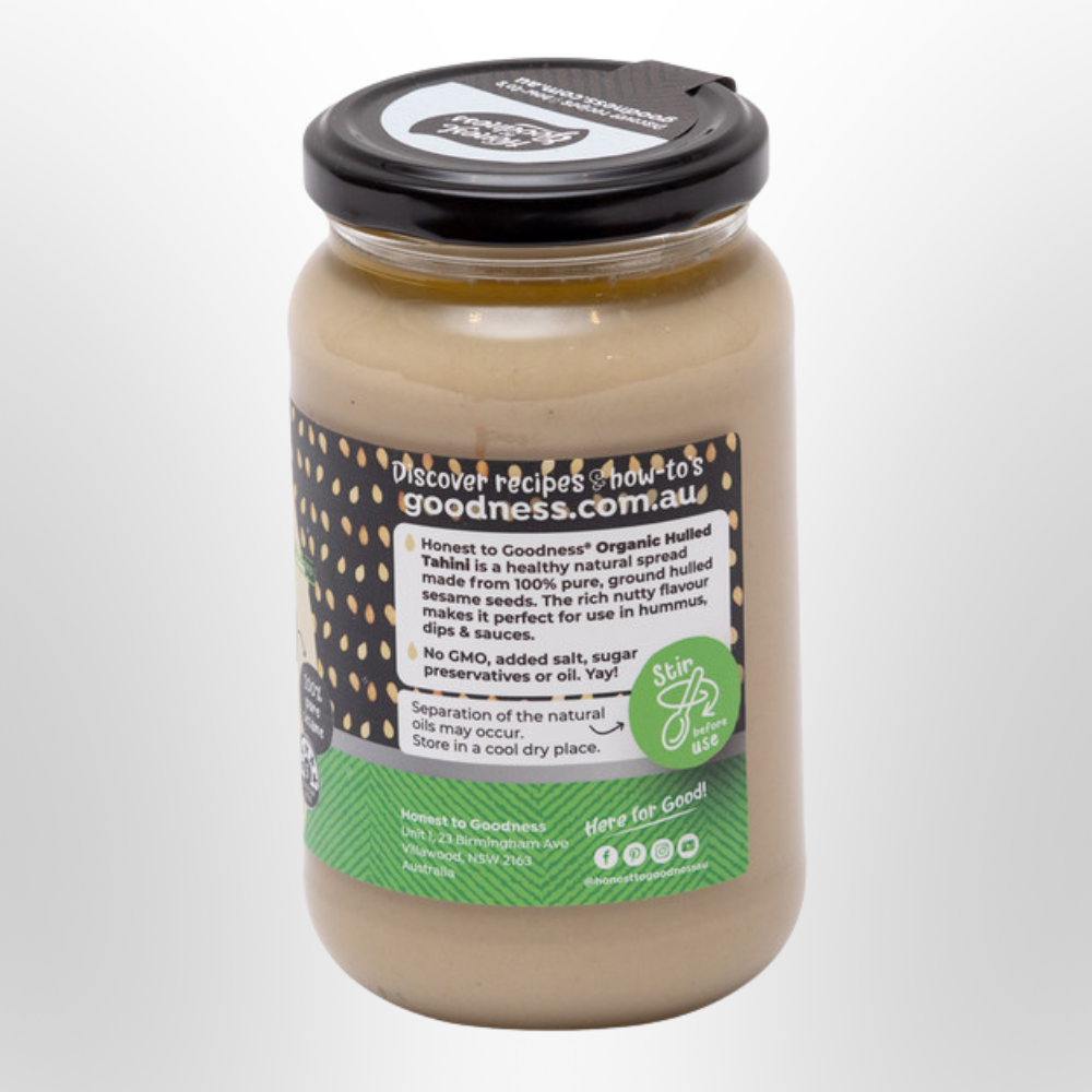 H2G Hulled Tahini Organic 375g