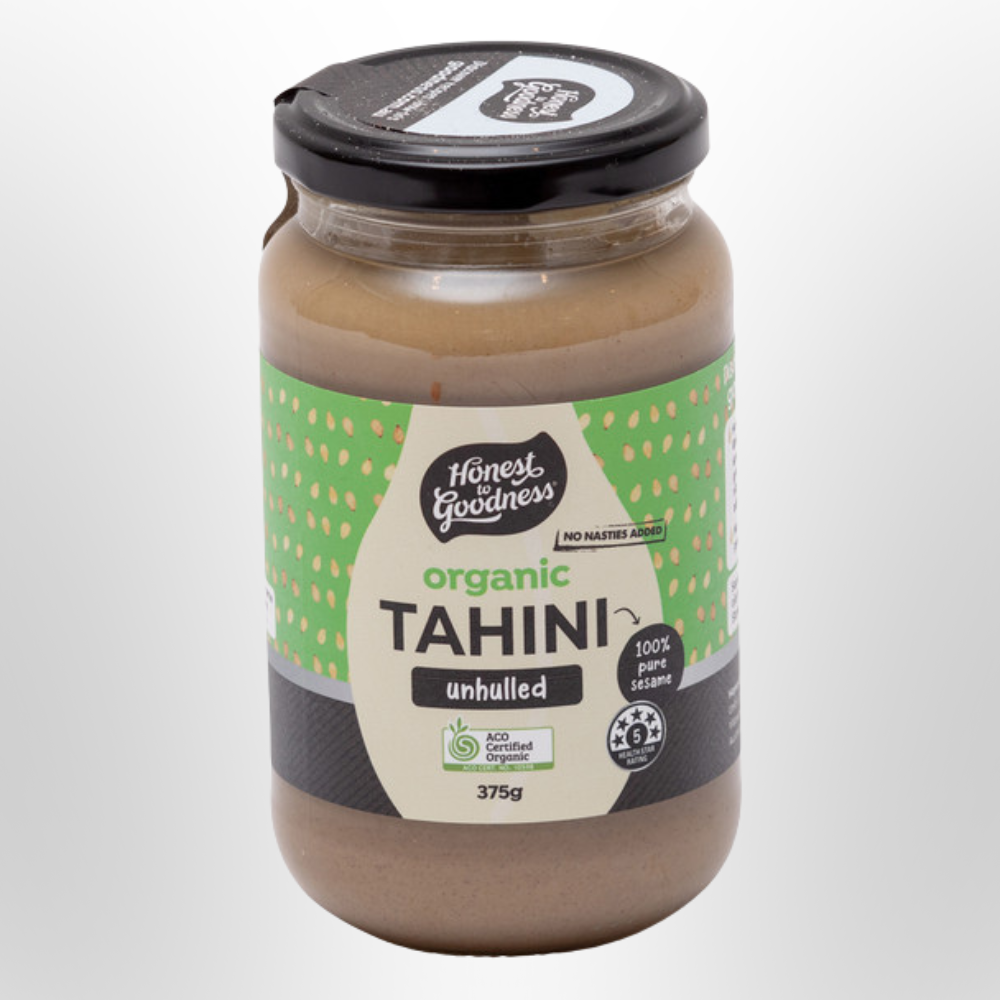H2G Unhulled Tahini Organic 375g