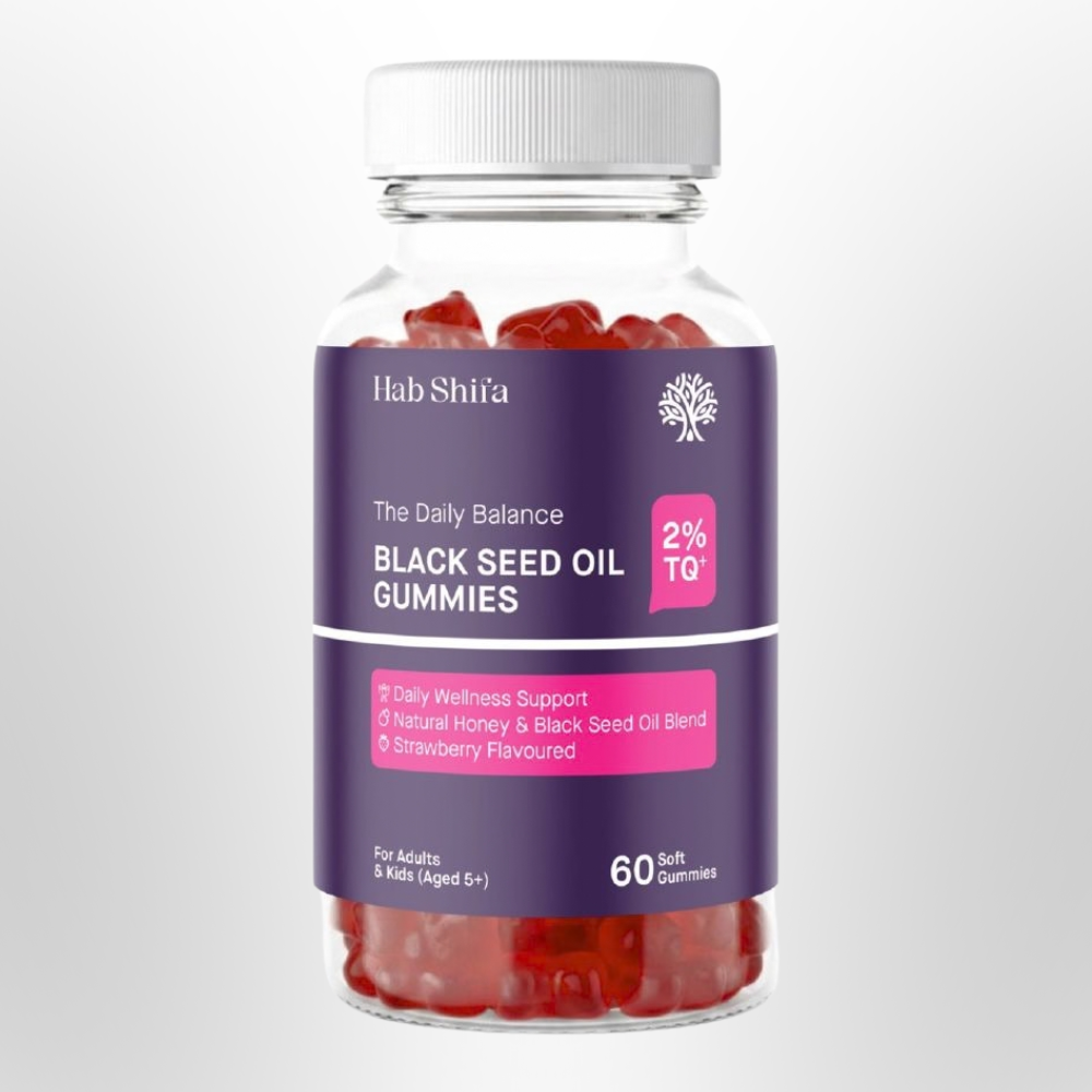 HAB SHIFA Black Seed Oil Gummies (2% TQ+) 60 pk