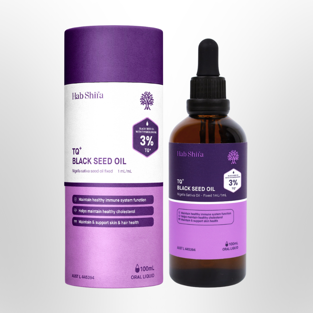 HAB SHIFA TQ+ Organic Black Seed Oil (3% TQ+) 100ml