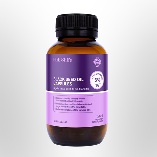 HAB SHIFA TQ+ Ultra Strength Black Seed Oil 120caps