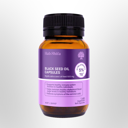 HAB SHIFA TQ+ Ultra Strength Black Seed Oil 60caps