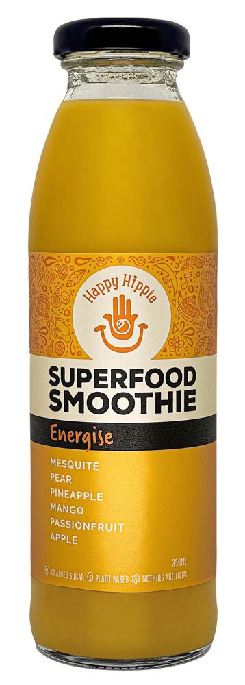 WILD ONE Happy Hippie Superfood Smoothie Energise 350ml