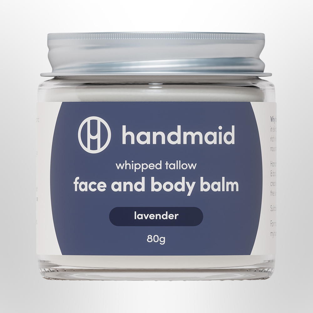 HANDMAID Whipped Tallow Face and Body Balm Lavender 80g